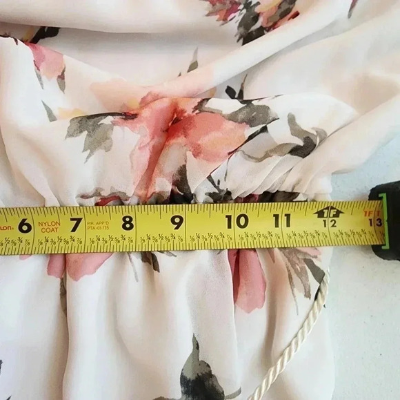 White House Black Market Off-the-Shoulder Floral Maxi Dress size S - Picture 9 of 16